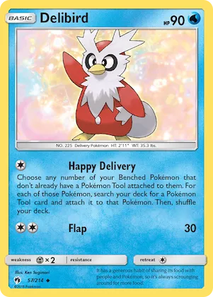 Delibird #57 – SM - Lost Thunder