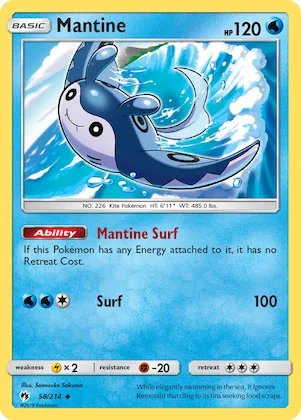 Mantine #58 – SM - Lost Thunder