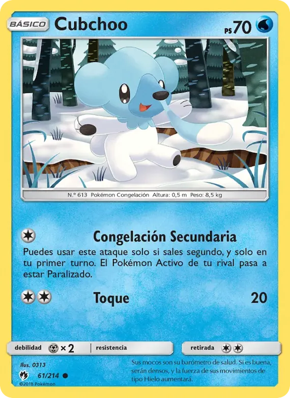 Cubchoo 61 – Truenos Perdidos