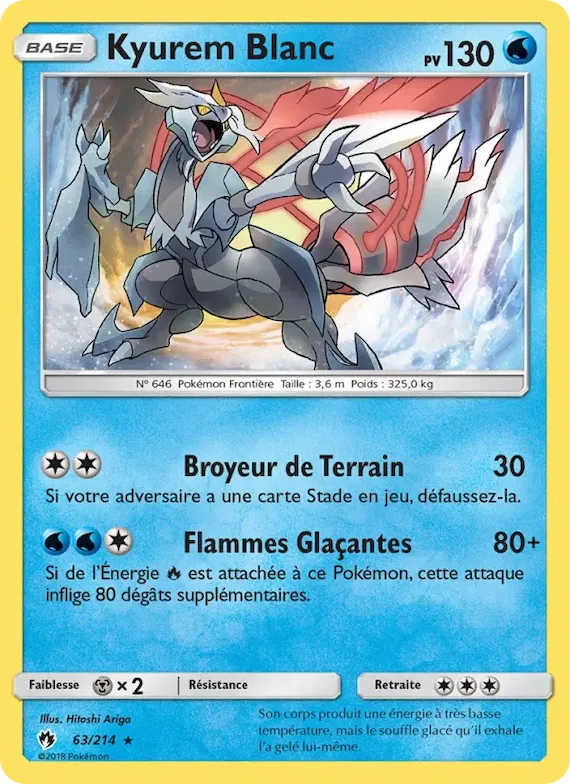 Kyurem Blanc 63 – Tonnerre Perdu