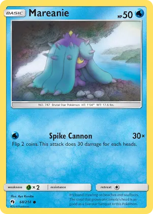 Mareanie #68 – SM - Lost Thunder