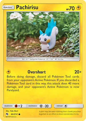 Pachirisu #80 – SM - Lost Thunder