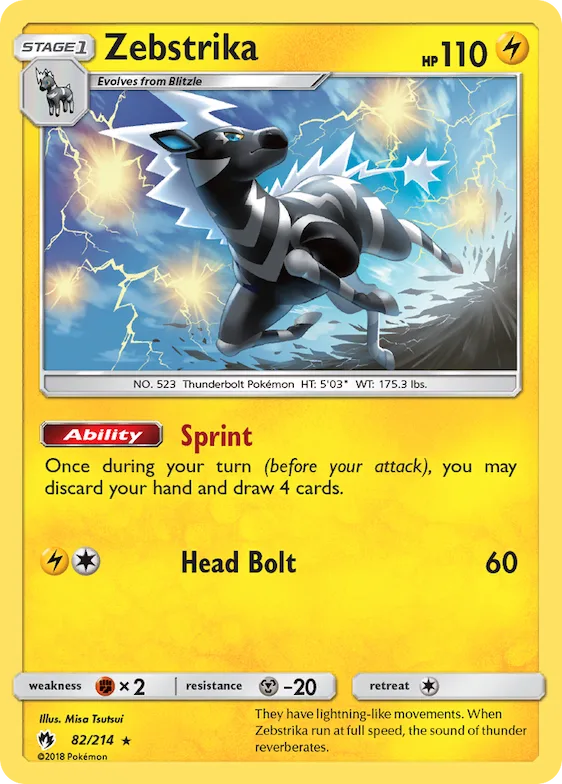 Zebstrika #82 – SM - Lost Thunder