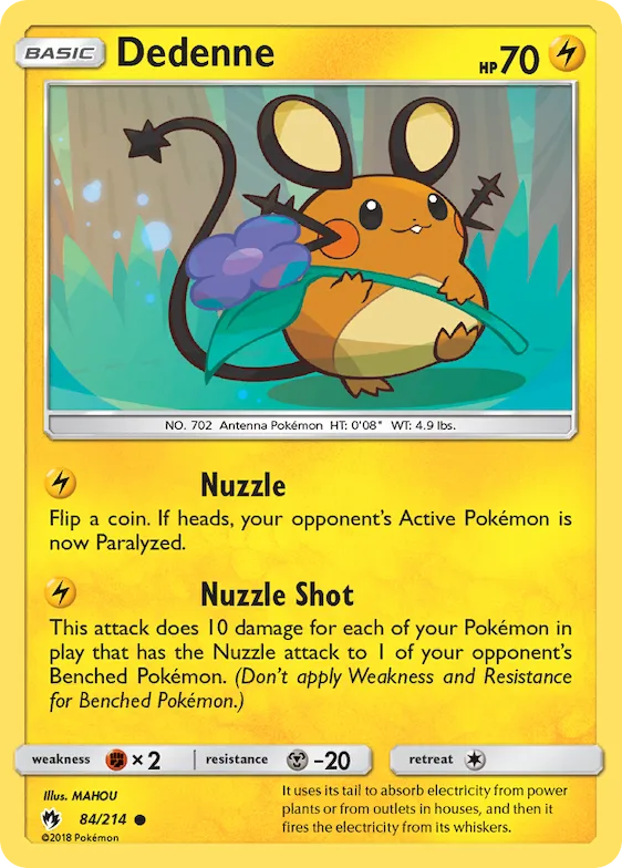 Dedenne #84 – SM - Lost Thunder