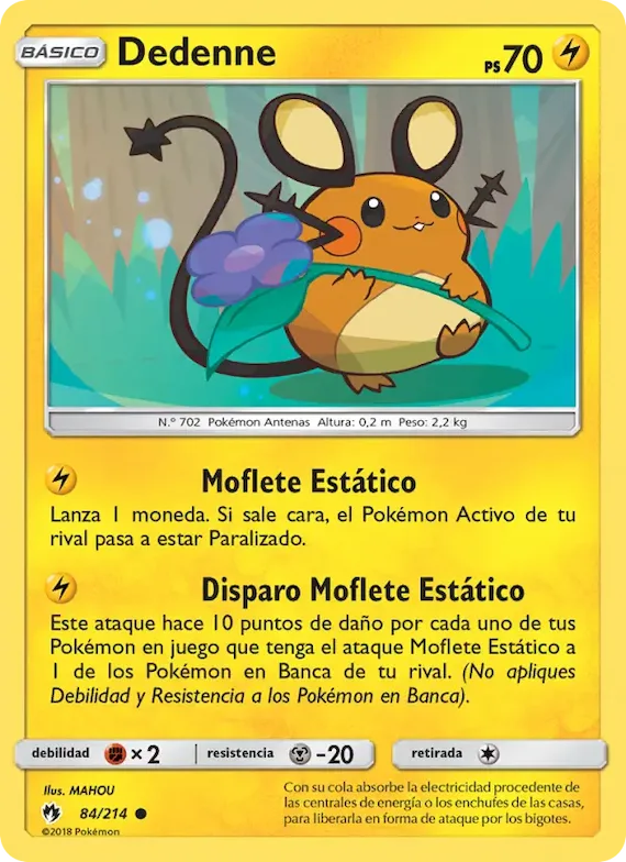 Dedenne 84 – Truenos Perdidos