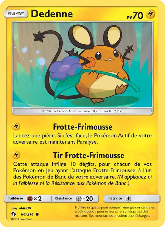 Dedenne 84 – Tonnerre Perdu