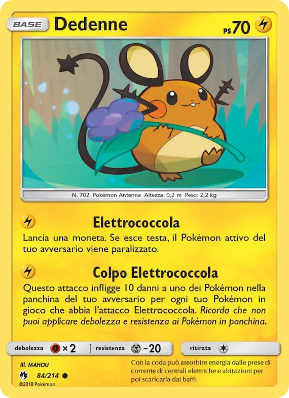 Dedenne 84 – Tuoni Perduti