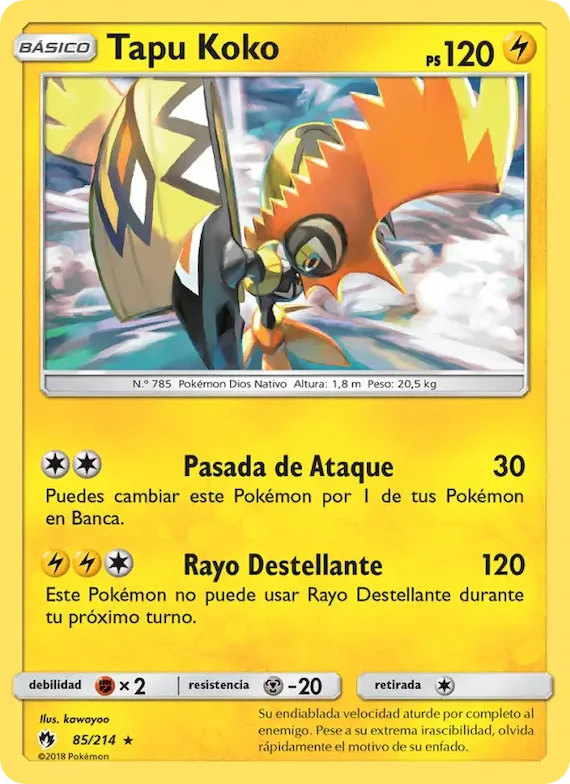 Tapu Koko 85 – Truenos Perdidos