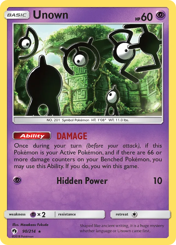 Unown 90 – Trovões Perdidos