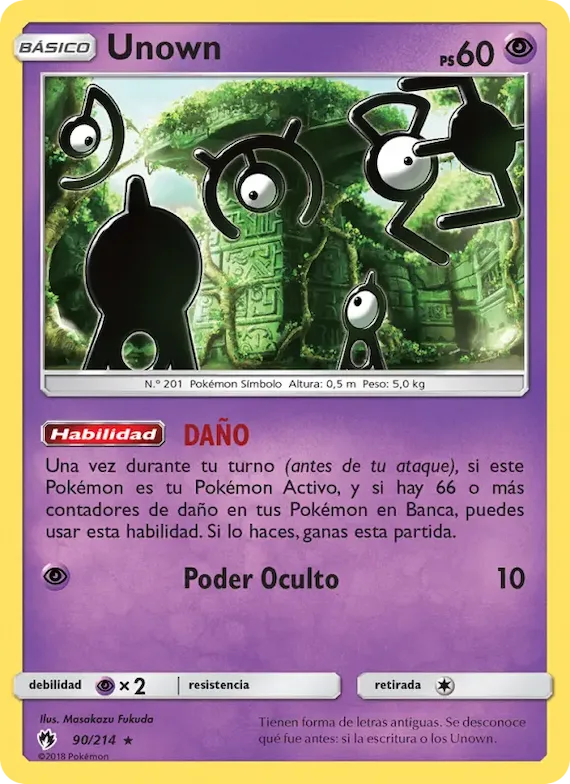 Unown 90 – Truenos Perdidos