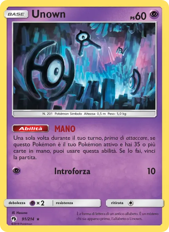 Unown 91 – Tuoni Perduti