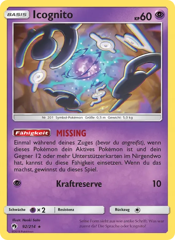 Icognito 92 – Echo des Donners