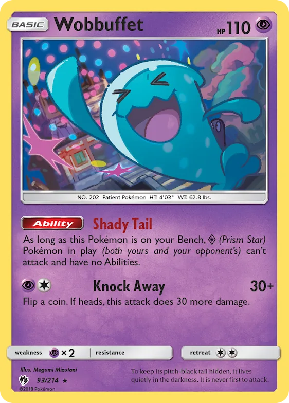 Wobbuffet #93 – SM - Lost Thunder
