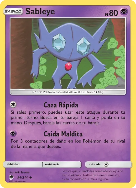 Sableye 96 – Truenos Perdidos