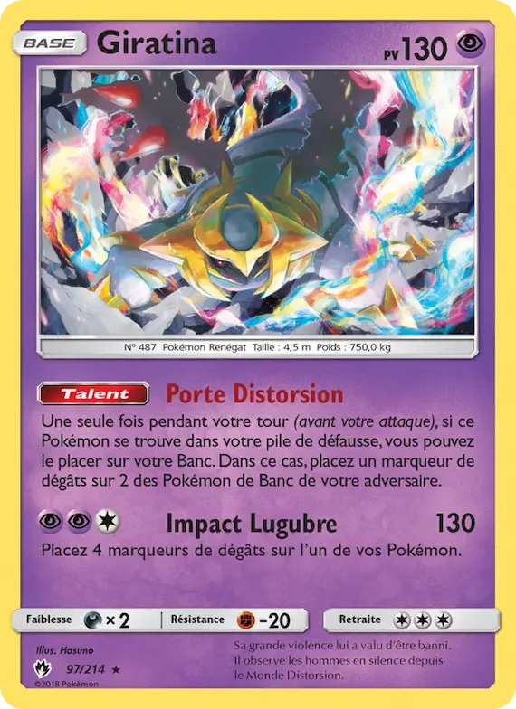 Giratina 97 – Tonnerre Perdu