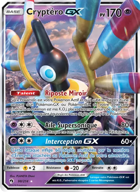 Cryptéro GX 98 – Tonnerre Perdu