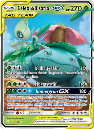 Celebi & Bisaflor GX Nr. 1 – Teams Sind Trumpf