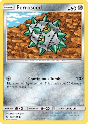 Ferroseed #102 – Team Up