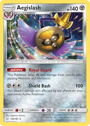 Aegislash #109 – Team Up