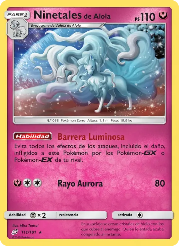 Ninetales de Alola 111 – Union de Aliados
