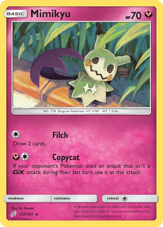 Mimikyu #112 – Team Up