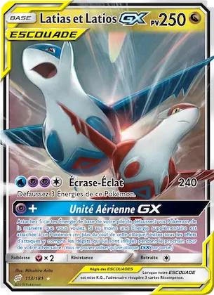 Latias et Latios GX n° 113 – Duo de Choc