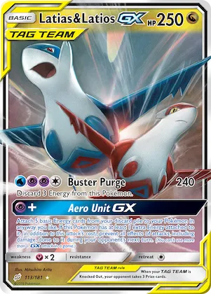Latias & Latios-GX #113 – Team Up