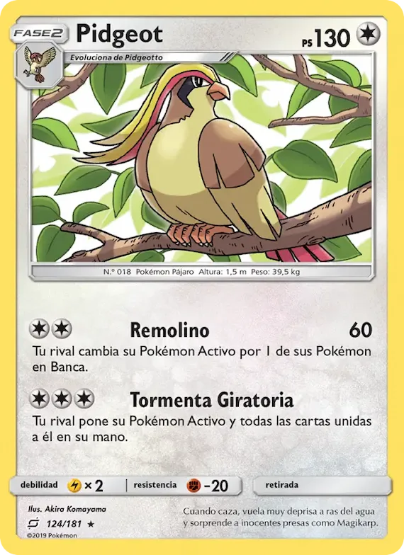 Pidgeot 124 – Union de Aliados