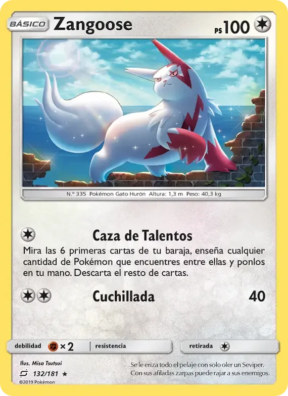 Zangoose 132 – Union de Aliados