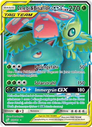 Celebi & Bisaflor GX Nr. 159 – Teams Sind Trumpf