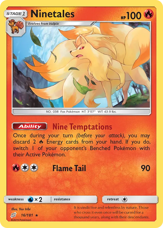Ninetales #16 – Team Up