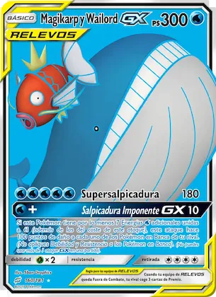 Magikarp y Wailord GX 160 – Union de Aliados