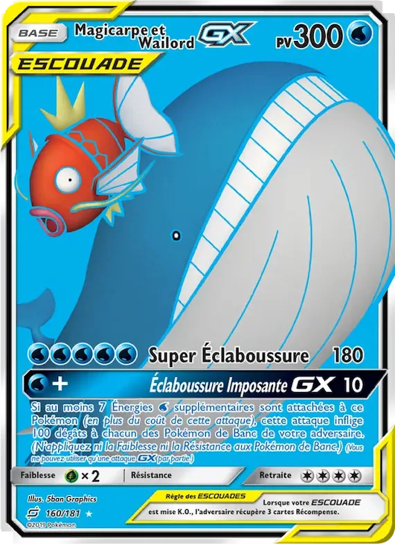Magicarpe et Wailord GX 160 – Duo de Choc