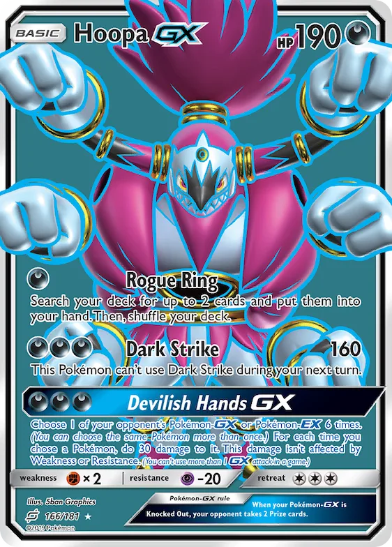 Hoopa-GX #166 – Team Up