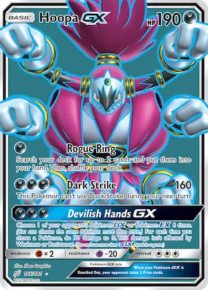 Hoopa-GX #166 – Team Up