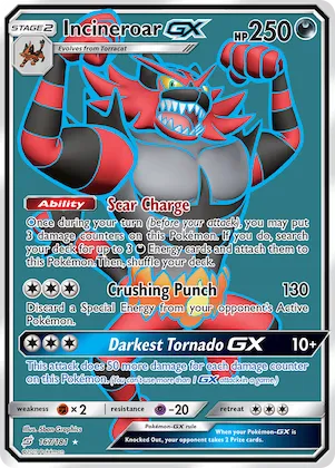 Incineroar-GX #167 – Team Up