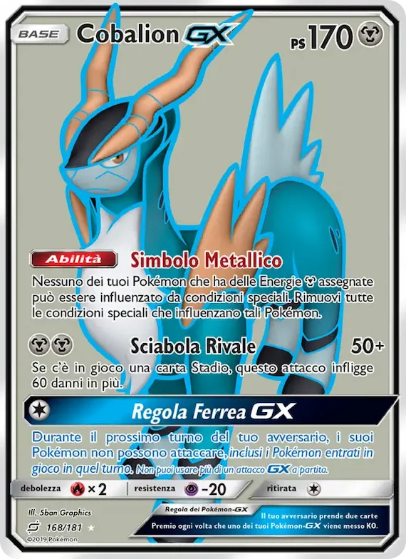 Cobalion GX 168 – Gioco di Squadra