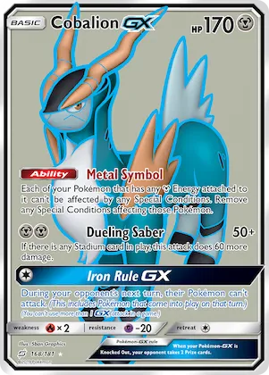 Cobalion-GX #168 – Team Up