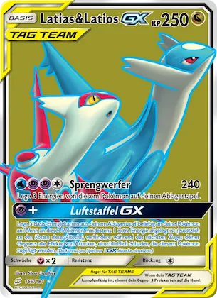 Latias & Latios GX Nr. 169 – Teams Sind Trumpf