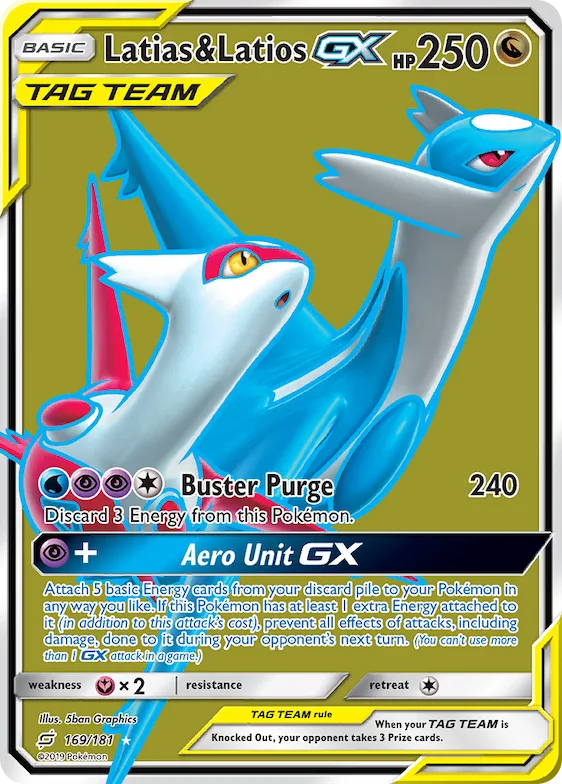 Latias & Latios-GX #169 – Team Up