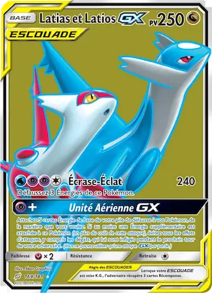 Latias et Latios GX n° 169 – Duo de Choc