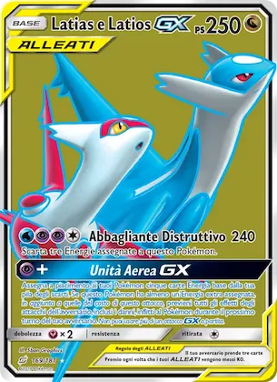 Latias e Latios GX 169 – Gioco di Squadra