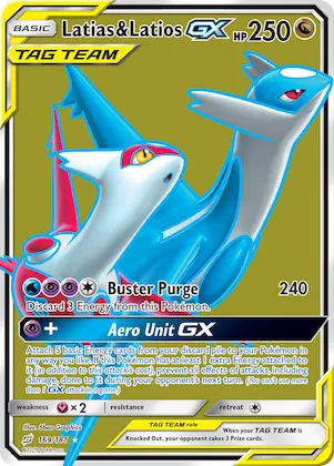 Latias & Latios-GX #169 – Team Up