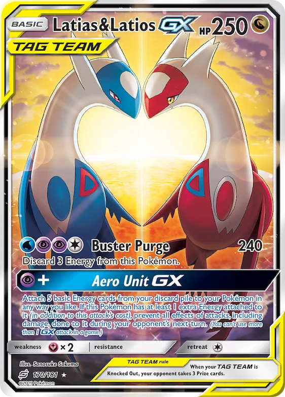 Latias & Latios-GX #170 – Team Up