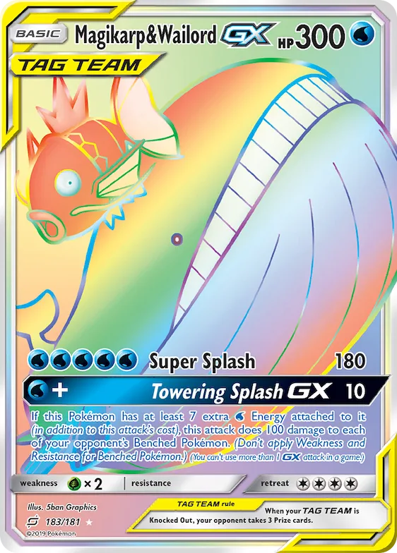 Magikarp & Wailord-GX #183 – Team Up