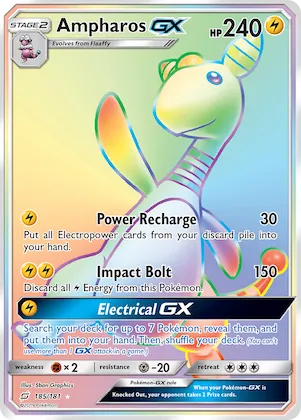 Ampharos-GX #185 – Team Up