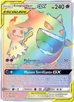 Ectoplasma et Mimiqui GX n° 186 – Duo de Choc