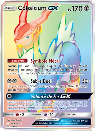 Cobaltium GX n° 189 – Duo de Choc