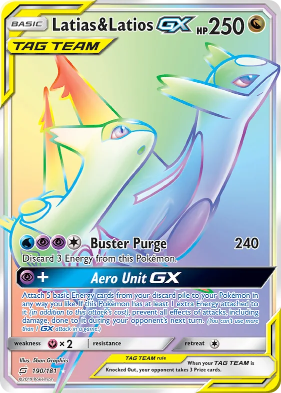 Latias & Latios-GX #190 – Team Up