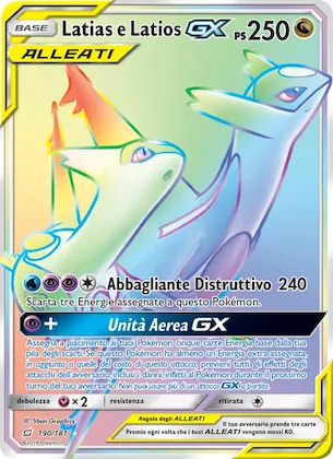 Latias e Latios GX 190 – Gioco di Squadra